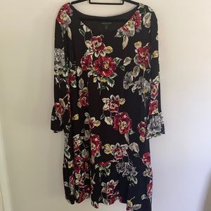 Plus Size Floral Dress